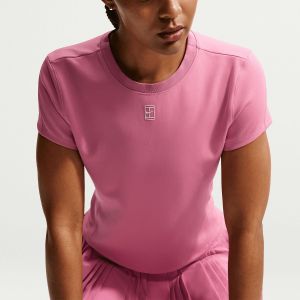 Футболка тенісна жіноча NIKE Dri-fit ADVTG SS TOP pink